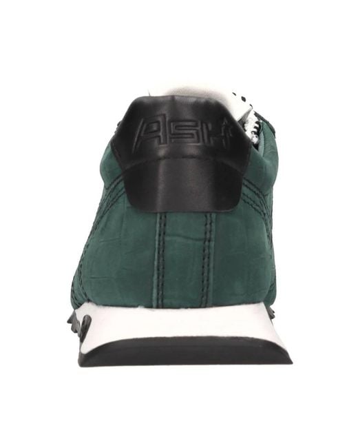 Ash Green Nubuck Sneakers