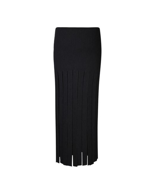Alanui Black Maxi Skirts