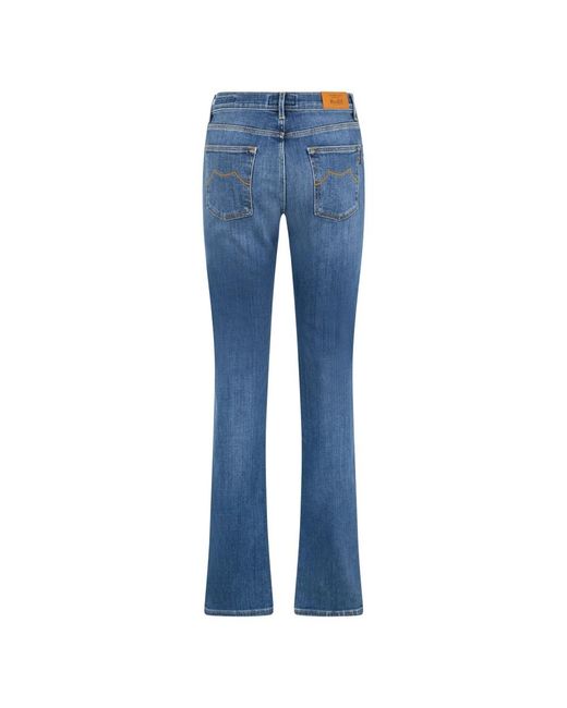 Boot-Cut Jeans Moorer de color Blue
