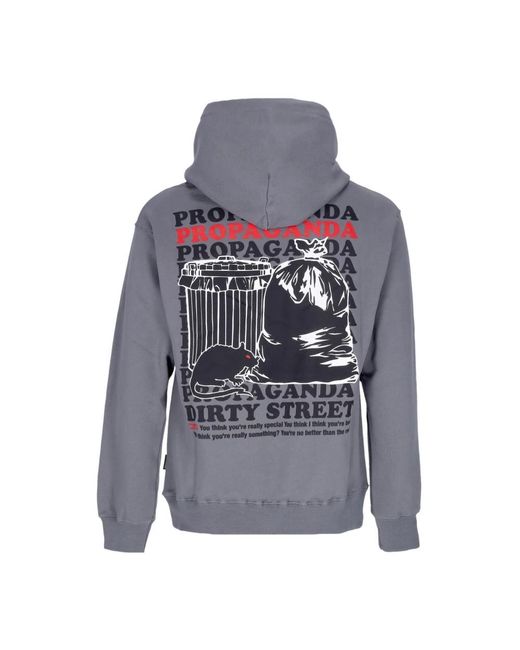 Propaganda Gray Hoodies for men