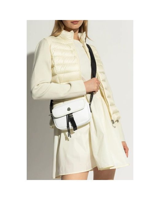 Moncler Black New Trick Wasserabweisende Schultertasche