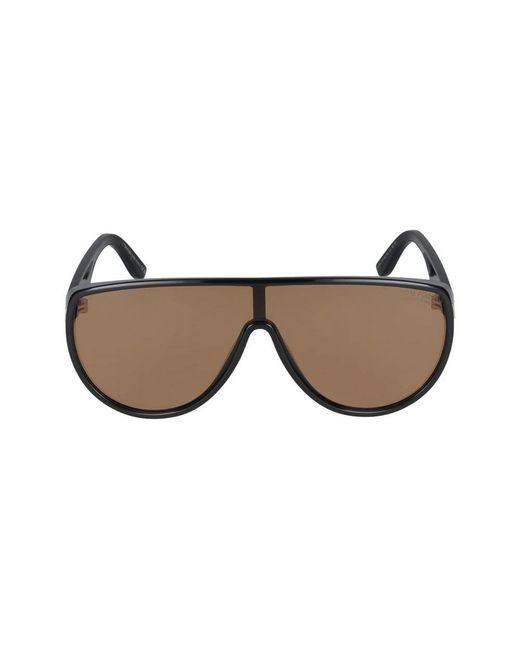 Tom Ford Accessoires ,Zwart ,Stijlvolle Zonnebril Met Upc-Code in het Brown