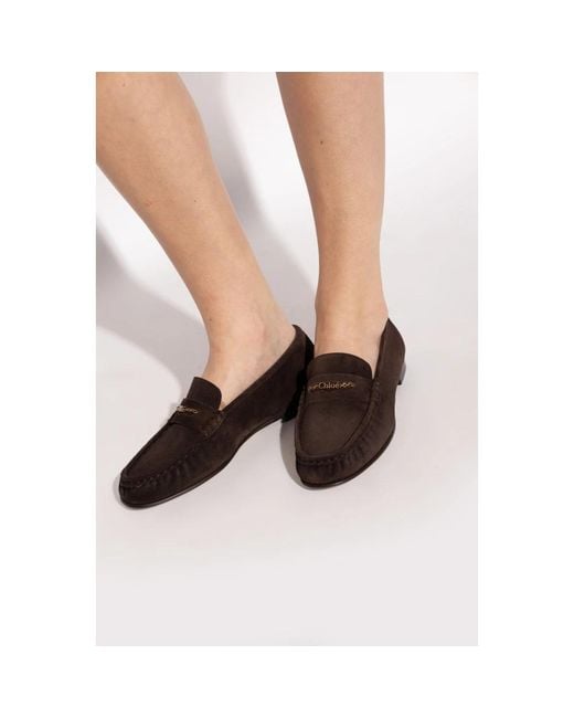 Chloé Black Loafers