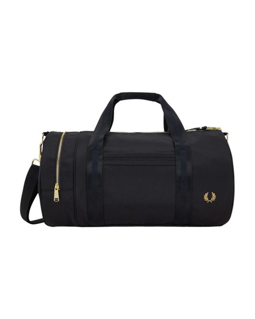 Fred Perry Black Weekend Bags for men