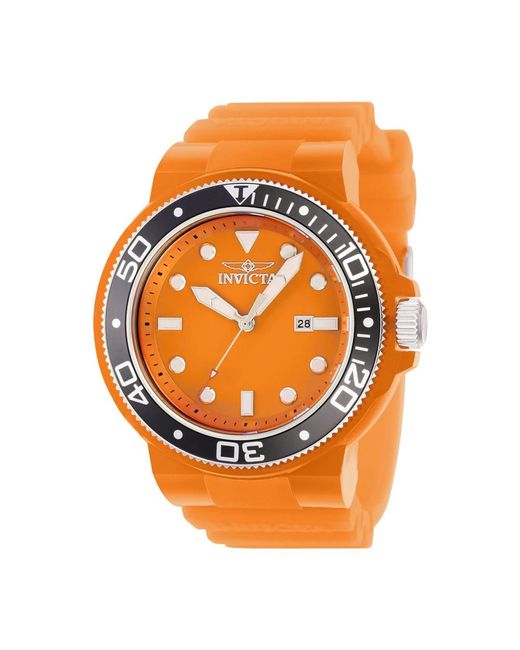 INVICTA WATCH Orange Watches for men