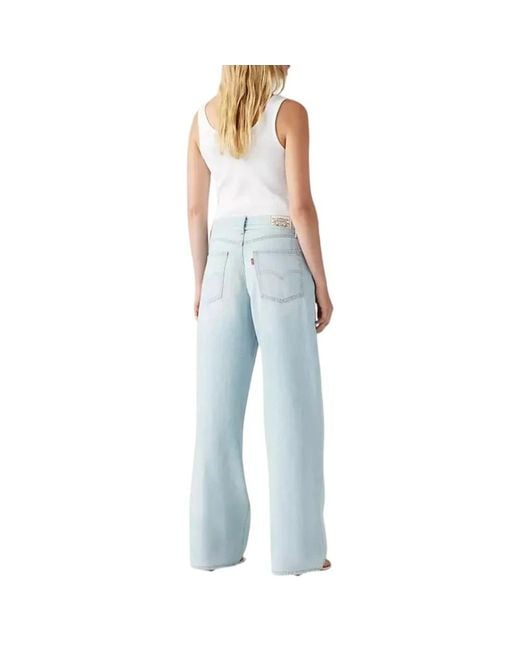 Levi's Blue Wide Jeans