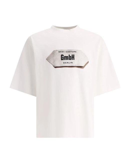 Tops > t-shirts GmbH pour homme en coloris White