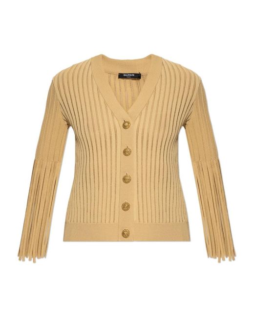 Cardigans Balmain de color Natural