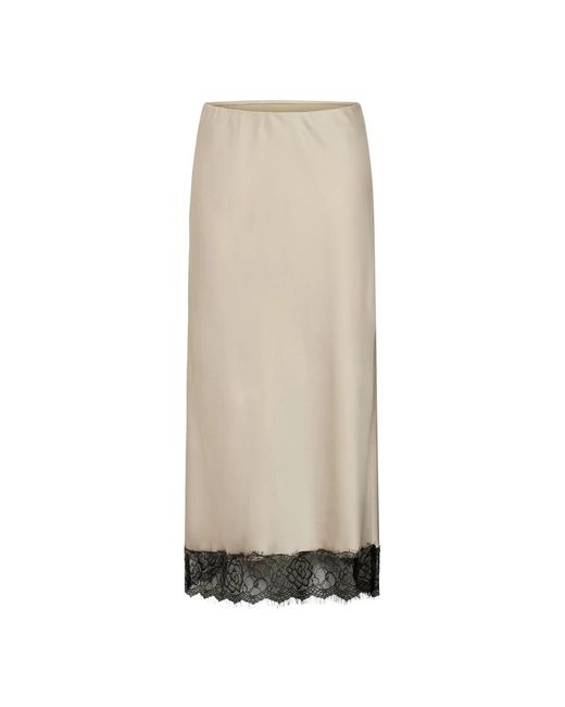 Midi Skirts di Kaffe in Natural