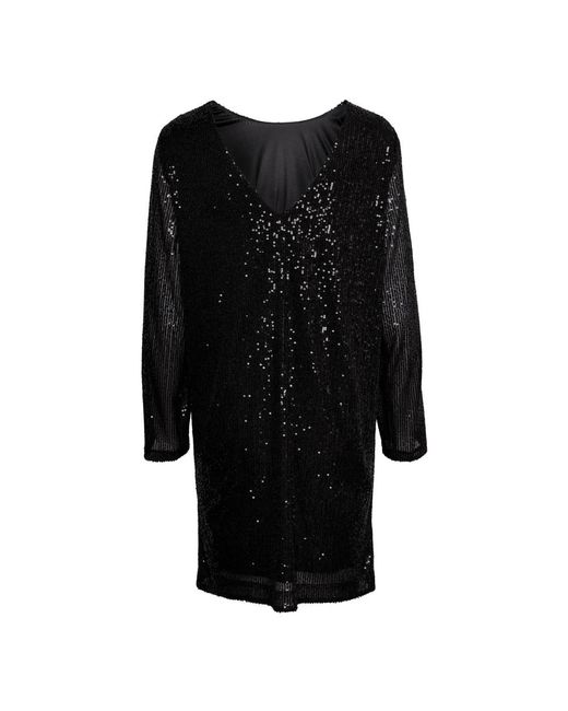 Part Two Kleedjes ,Zwart ,Zwarte Casual Jurk in het Black