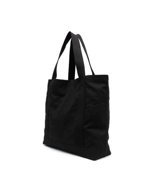 Maison Kitsuné Black Tote Bags