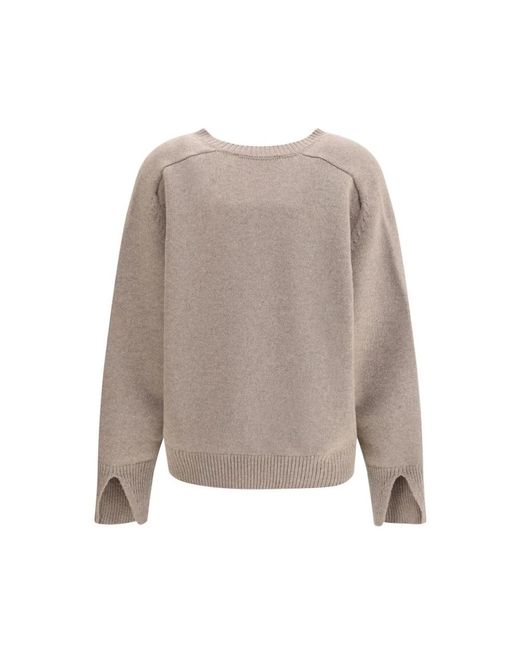 Rohe V-Neck Knitwear in het Brown