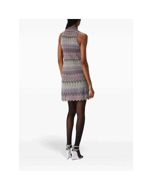 Missoni Short Dresses in het Brown