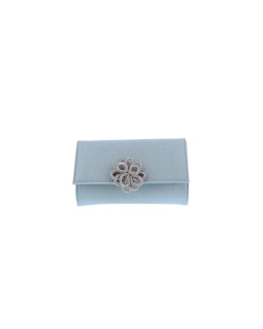 Albano Rosa Strass Clutch in het Blue