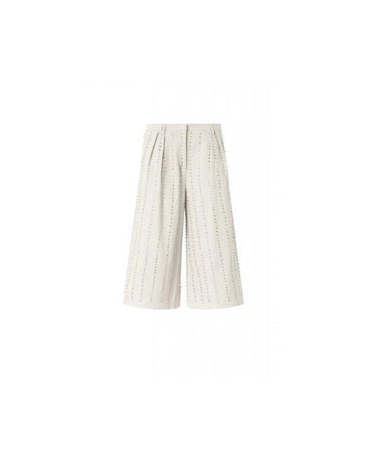 Pinko Babs Shorts in het White