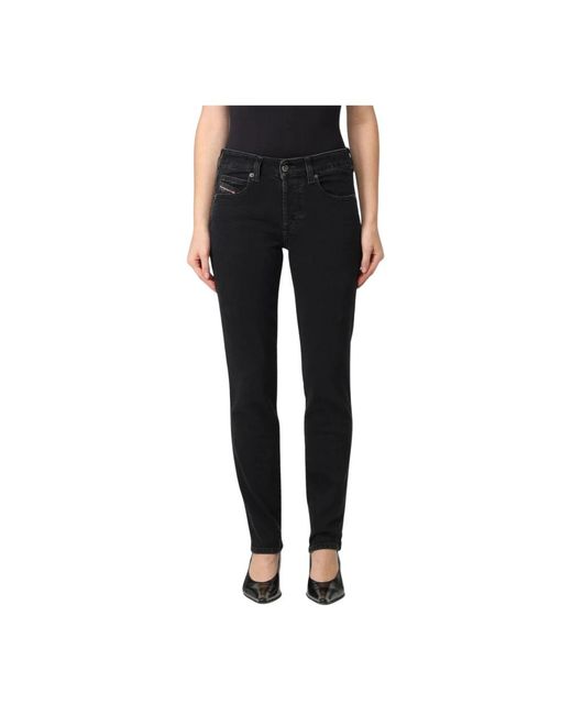 DIESEL Black Slim Fit Jeans