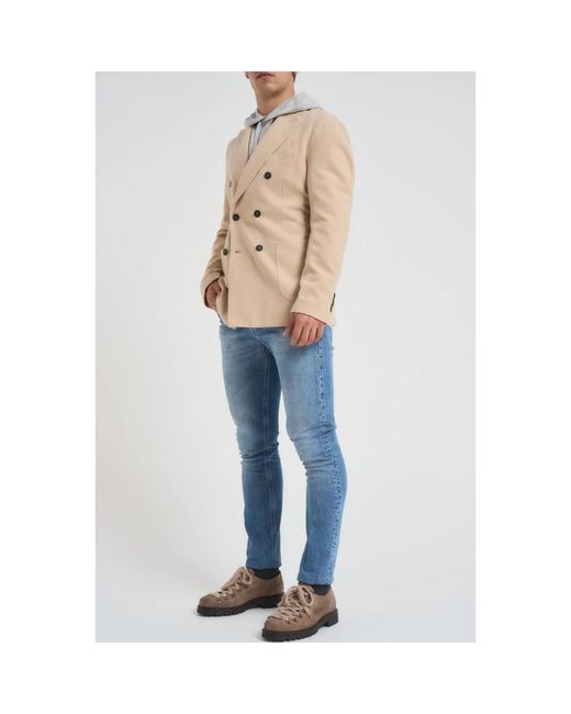 Circolo 1901 Natural Blazers for men