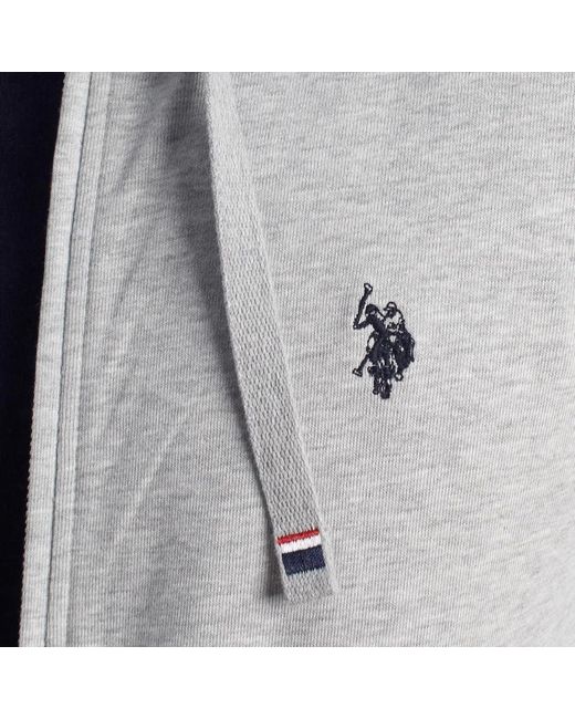 U.S. POLO ASSN. Gray Zip-Throughs for men