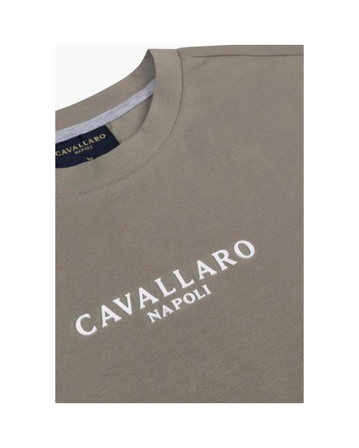 Cavallaro Napoli T-shirts in Gray für Herren