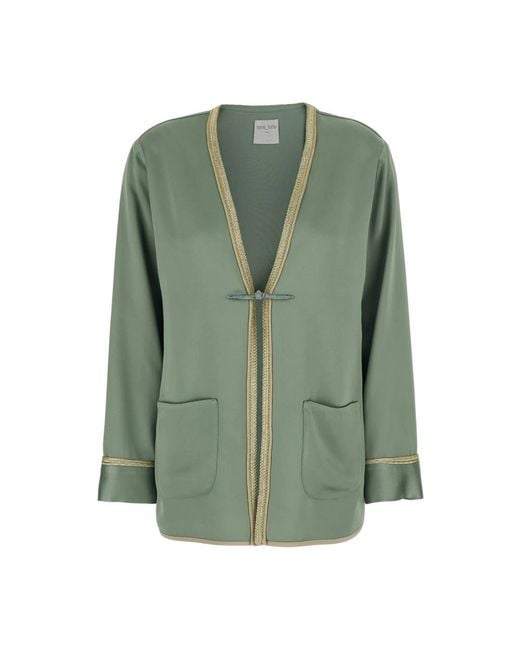 Light Jackets Forte_forte de color Green