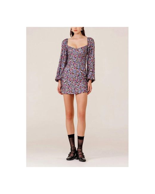 Short Dresses Mar De Margaritas de color Blue