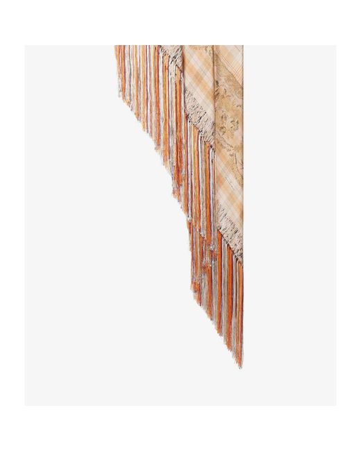 Pierre Louis Mascia White Silky Scarves
