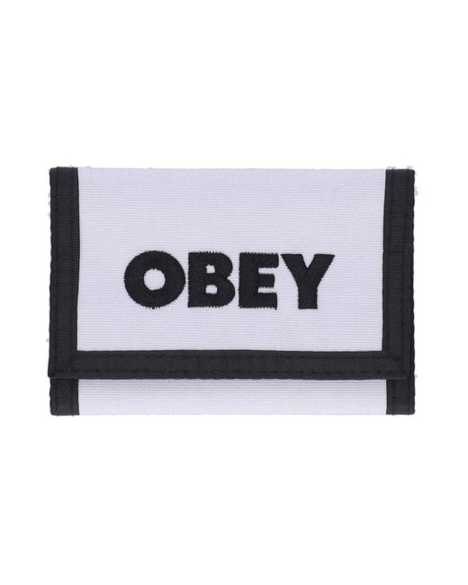 Wallets & Cardholders Obey de hombre de color White
