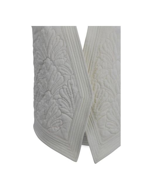 Vests Alberta Ferretti de color Gray