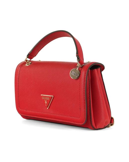 Guess Red Shoulder Bags