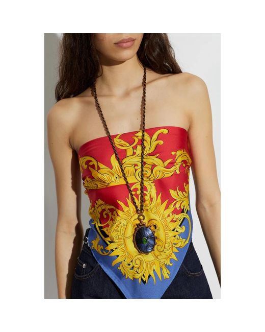 Necklaces di Versace in Blue