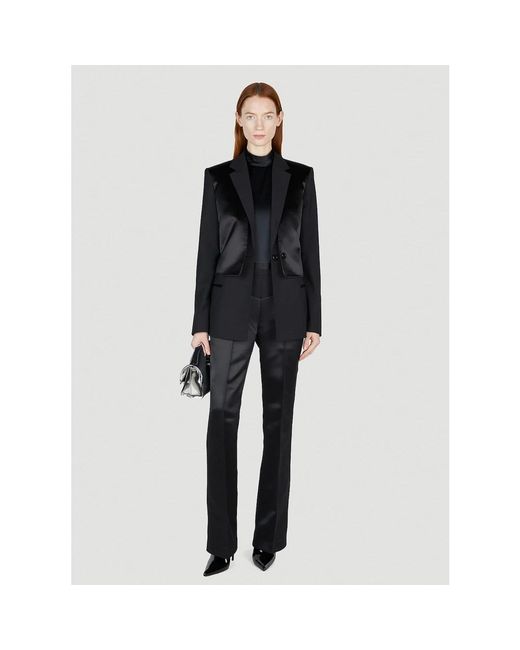 Helmut Lang Blue Straight Trousers