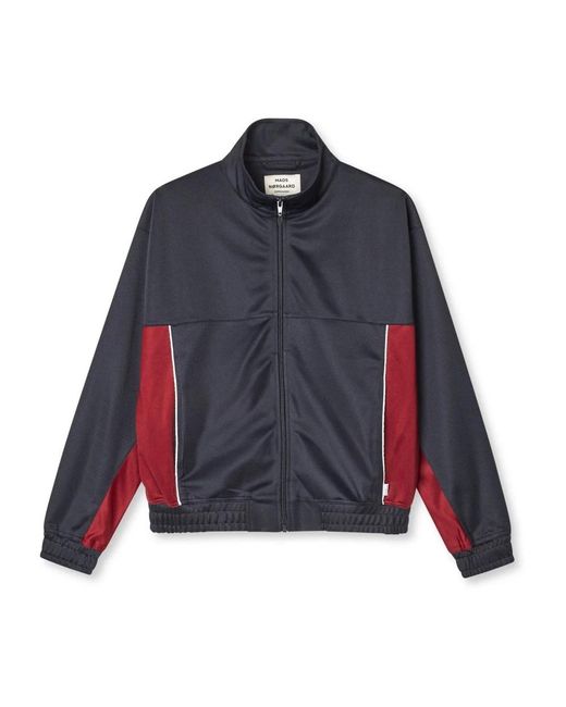 Mads Nørgaard Hoodies & Sweatvesten ,Blauw ,Parisian Night Stijlvolle Jurk in het Blue