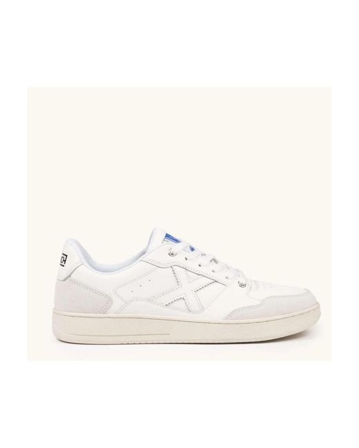 Munich Schoenen ,Wit ,Leer Legit 114 in het White