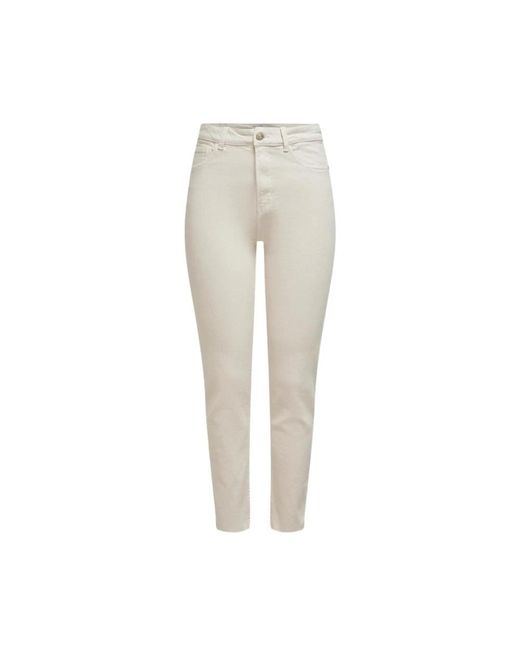 ONLY Skinny Jeans in het Natural
