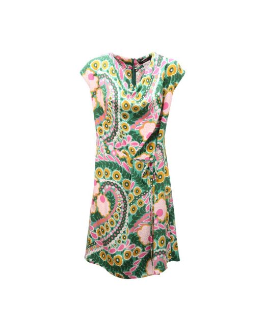Max Mara Green Short Dresses