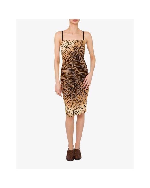 Moschino Brown Midi Dresses