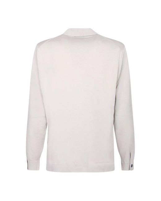 Dell'Oglio White Casual Shirts for men