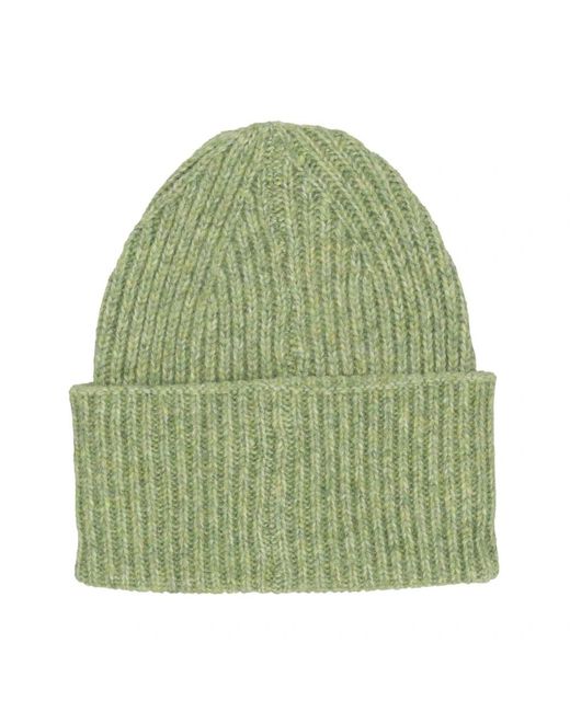 AMISH Green Grüne elastische beanie mütze