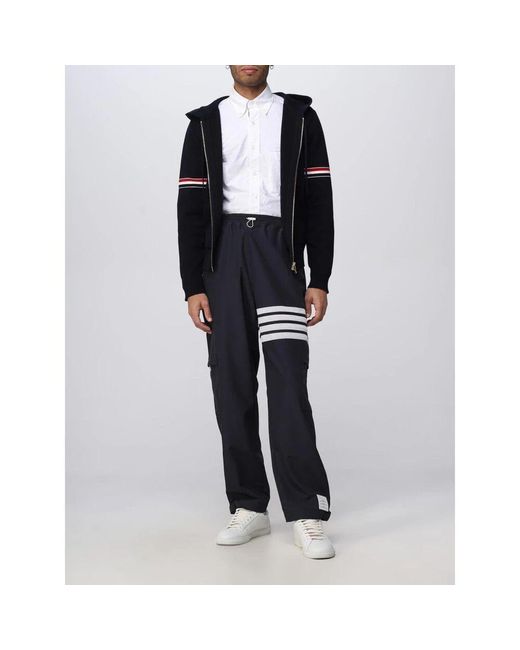 Zip-Throughs di Thom Browne in Blue da Uomo