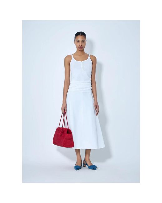 Jacquemus Blue Sleeveless Tops
