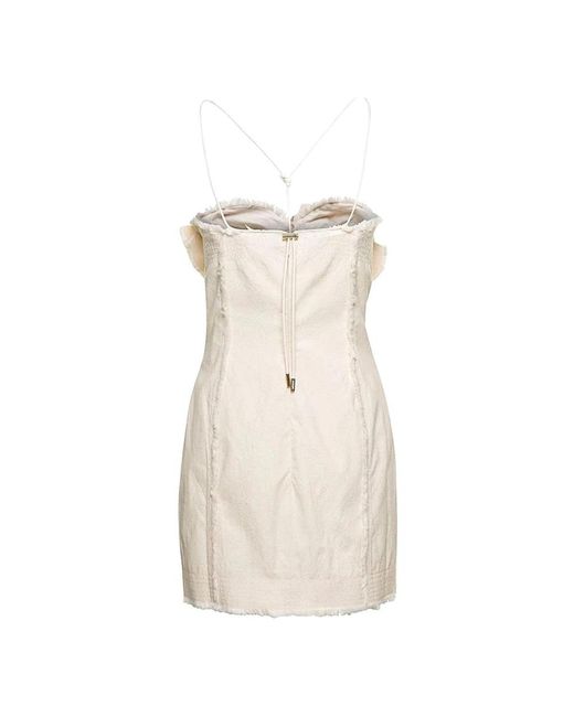 Jacquemus Natural Party Dresses
