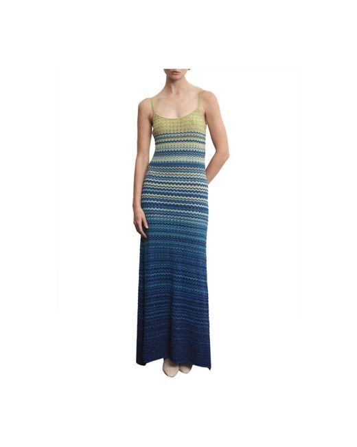 Akep Knitted Dresses in het Blue
