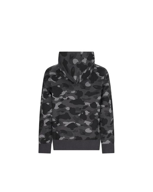 A Bathing Ape Black Hoodies for men