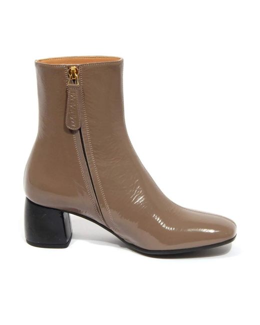 Maliparmi Brown Heeled Boots