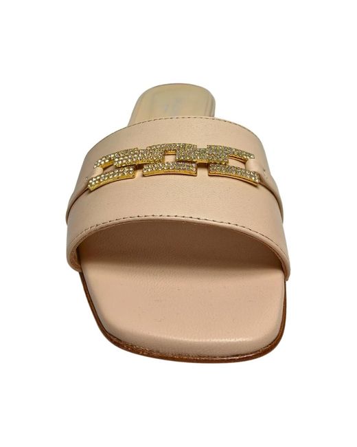 Baldinini Metallic Sliders