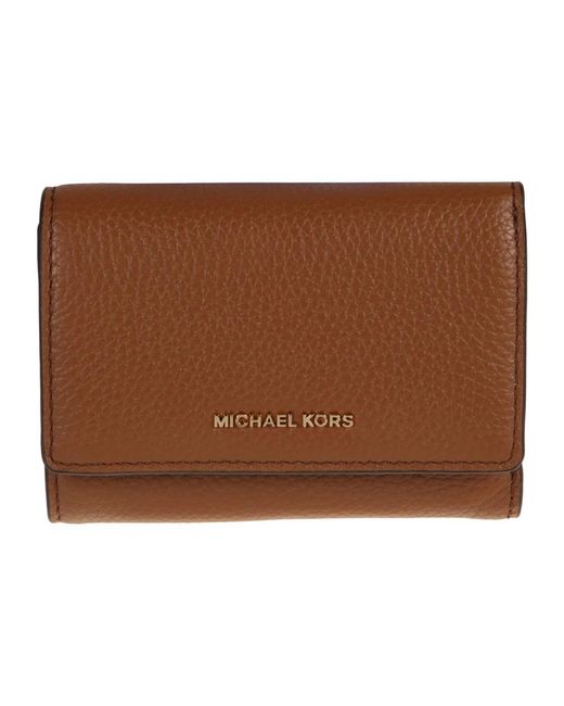 Wallets & Cardholders di Michael Kors in Brown