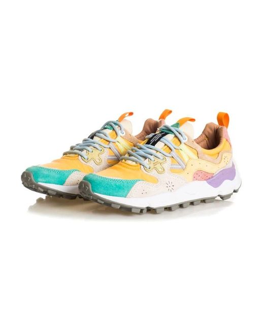 Sneakers di Flower Mountain in Metallic