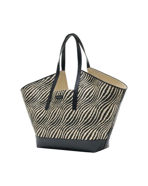 Marni Gray Tote Bags