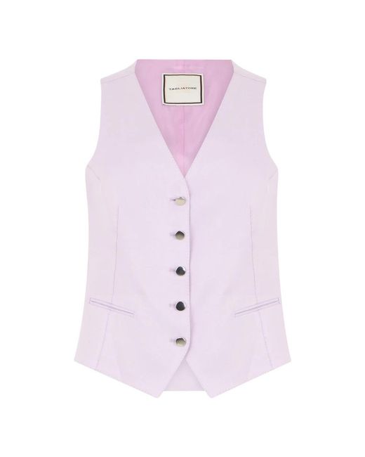 Vests Tagliatore de color Purple