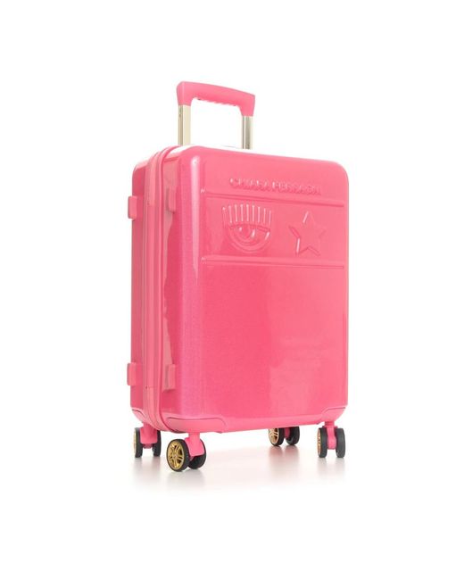 Chiara Ferragni Pink Cabin Bags